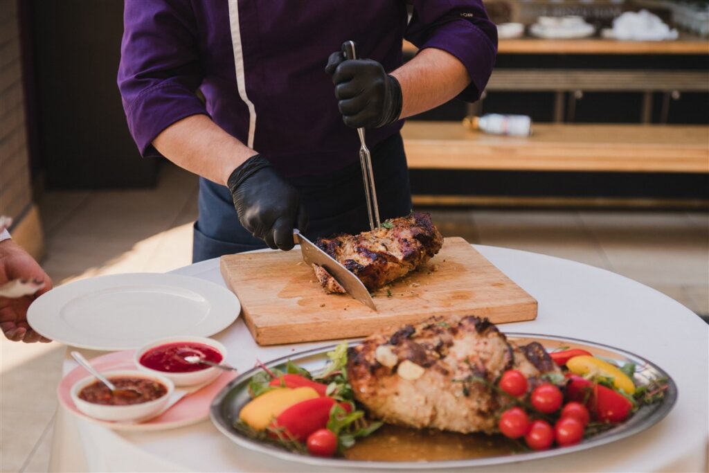 viande avec un pinot noir